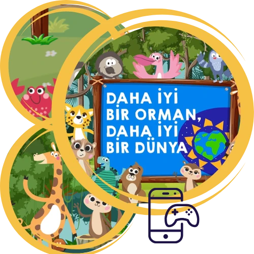 Renkli bir orman seni bekliyor, keşfetmek için bize katıl!